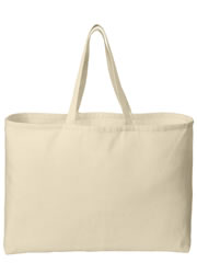 Port Authority B300 Ideal Twill Jumbo Tote