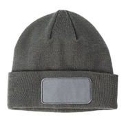 Big Apparel BA527 Patch Beanie