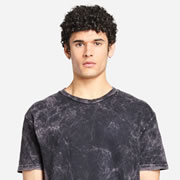 Model wearing Lane Seven LST002 Vintage T-Shirt