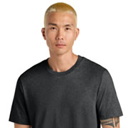 Model wearing Stanley Stella Unisex Creator 2.0 Tee